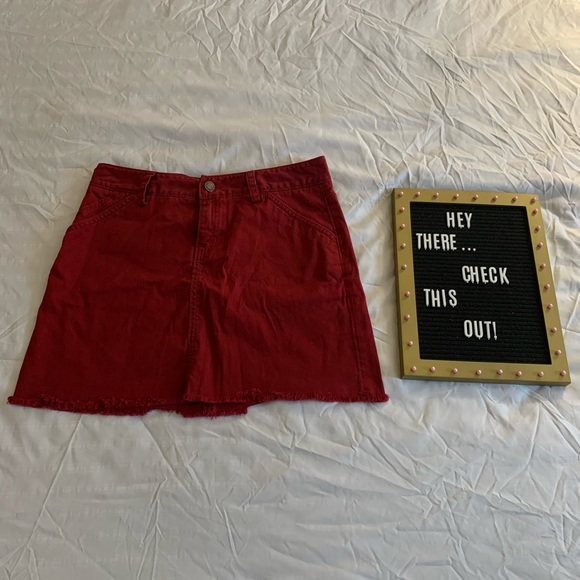 GAP Plain Jean Skirt - Picture 1 of 7